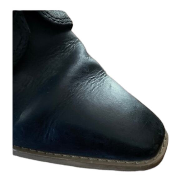 Euro Club Vintage lace up design leather boots made in Brazil black size 8.5 - Picture 5 of 12